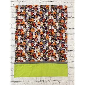 Standard Size Handmade Pillowcase Halloween Cats Pirate‎ Pumpkins Bee